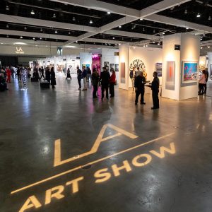 LA Art Show near Circa residences in downtown Los Angeles
