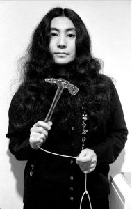 Yoko Ono exhibition at The Broad near Circa residences in downtown Los Angeles