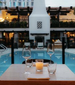 Florence by the Water Italian restaurant near Circa residences in downtown Los Angeles 