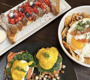 Blu Jam Cafe brunch near Circa residences in downtown Los Angeles