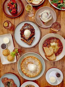 Redbird brunch near Circa residences in downtown Los Angeles