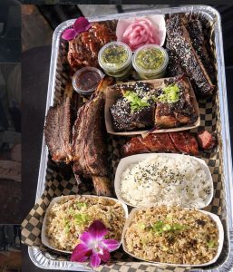 Full Send BBQ near Circa residences in downtown Los Angeles