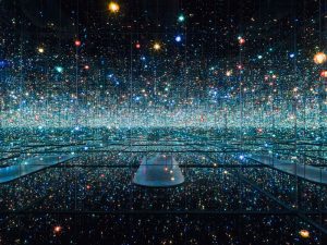 Kusama The Souls of Millions at The Broad near Circa residences in Downtown Los Angeles  