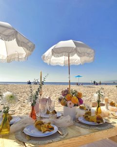 Picnic Makers curated picnics near Circa residences in Downtown Los Angeles