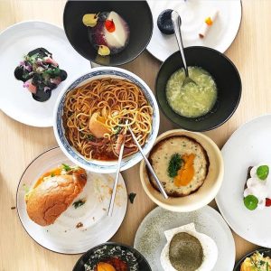 Kato restaurant Wine Spectator Award winner near Circa residences in Downtown Los Angeles  
